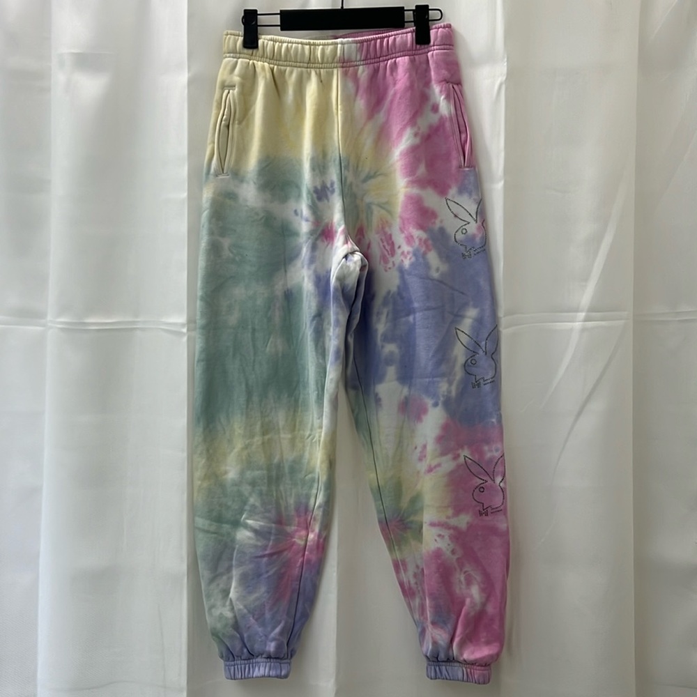 Women’s Playboy by Pacsun tie dye sweatpants